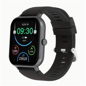 Black Smart Watch- 2" touch screen- Android and IOS- NEW IN BOX
